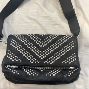 Zadig & Voltaire Ricky arrow studs bag - never used.